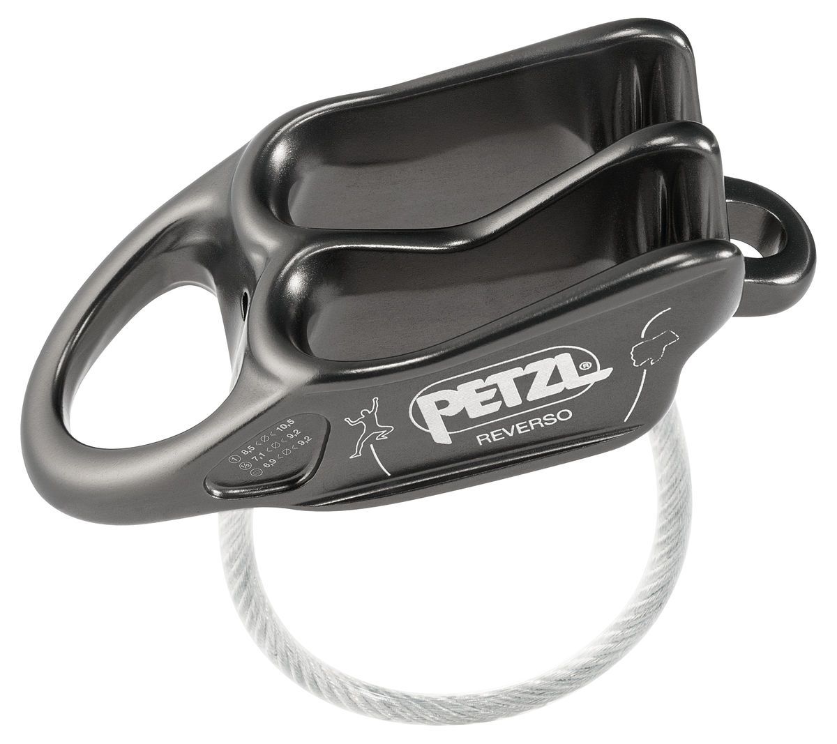 PRZYRZĄD PETZL REVERSO - GRAY