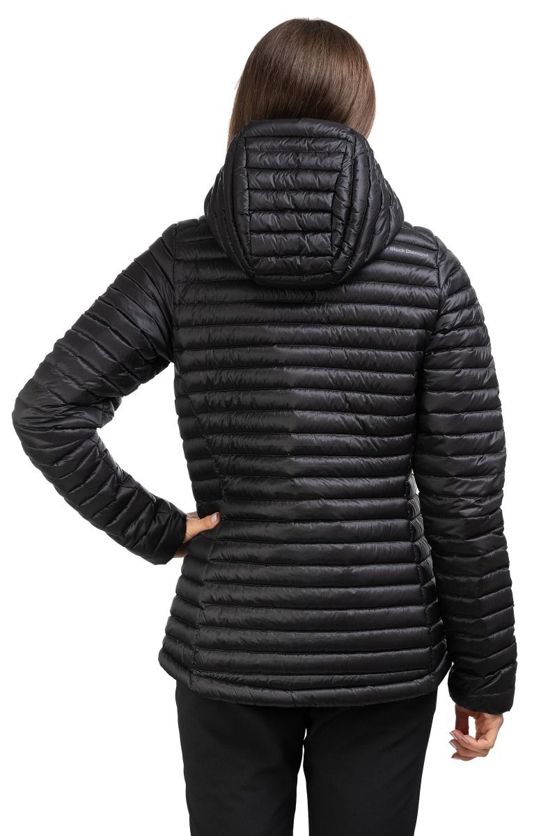 KURTKA DEPLOY DOWN 1.0 HOODY WOMEN-BLACK