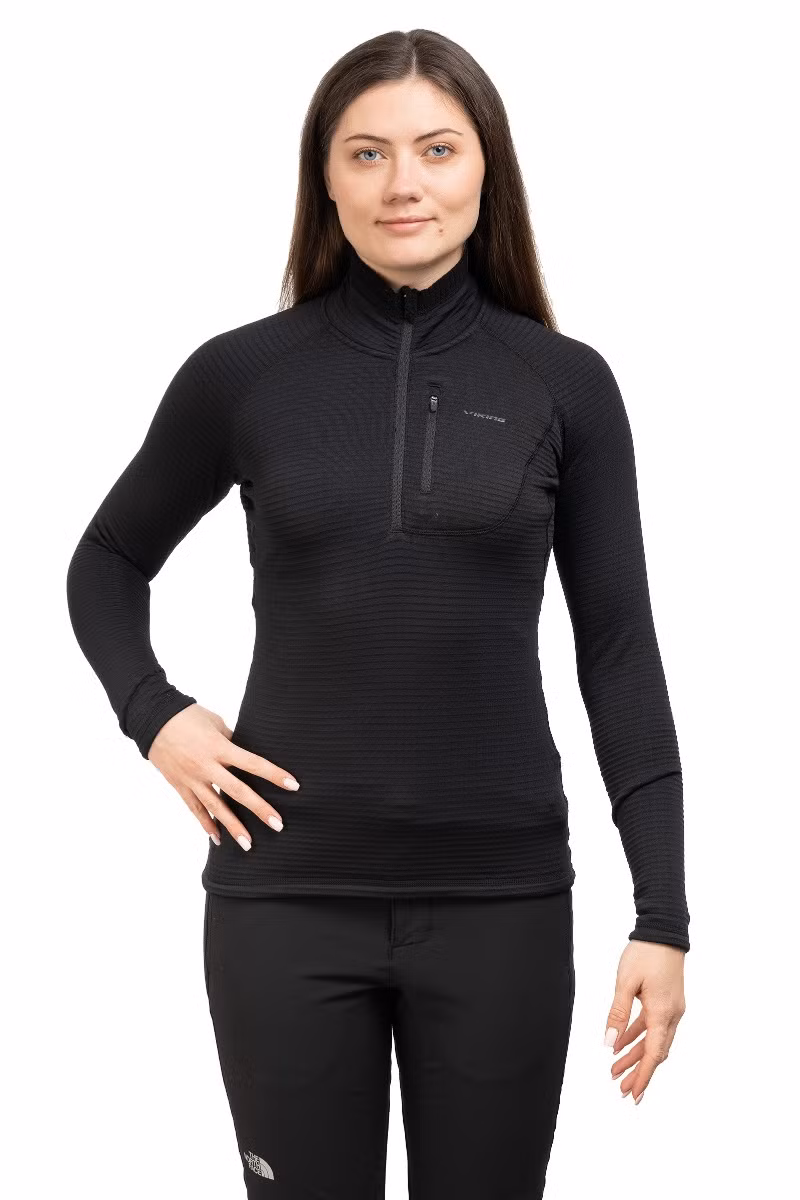 BLUZA ADMONT WOMEN-BLACK