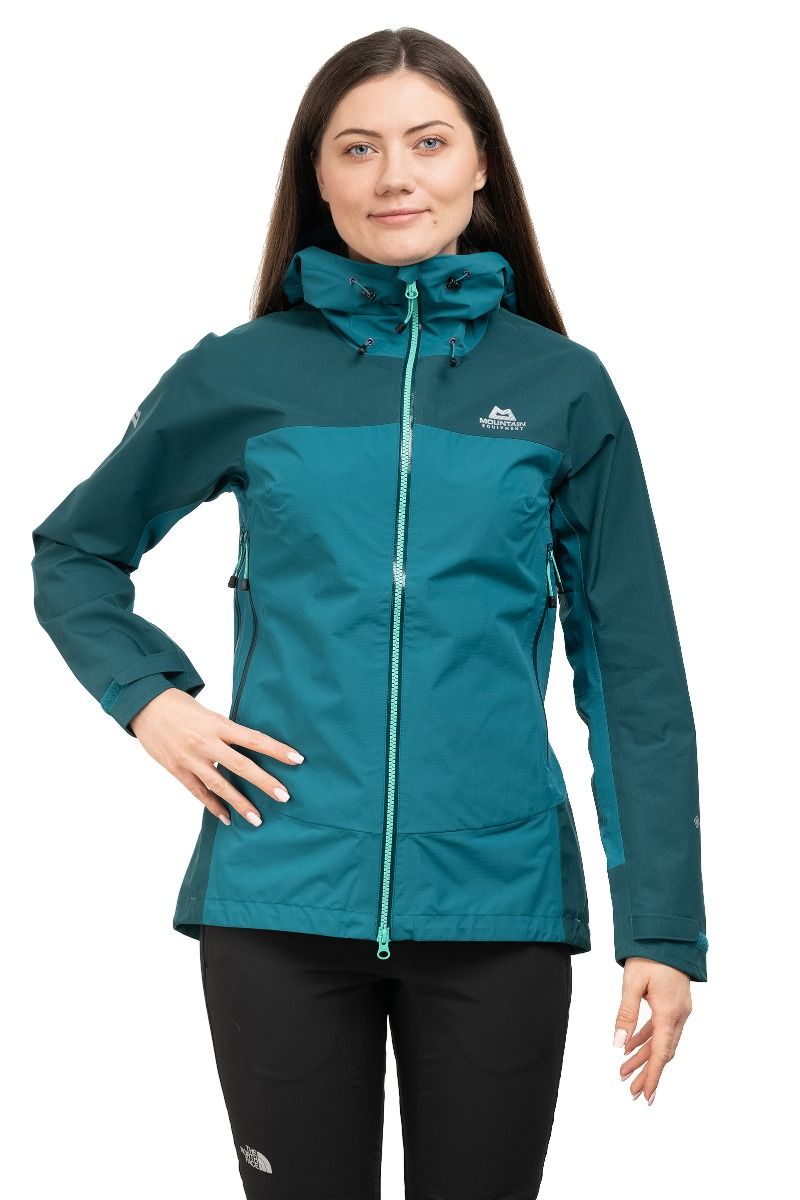 KURTKA SALTORO GTX WOMEN-SPRUCE-DEEP TEAL