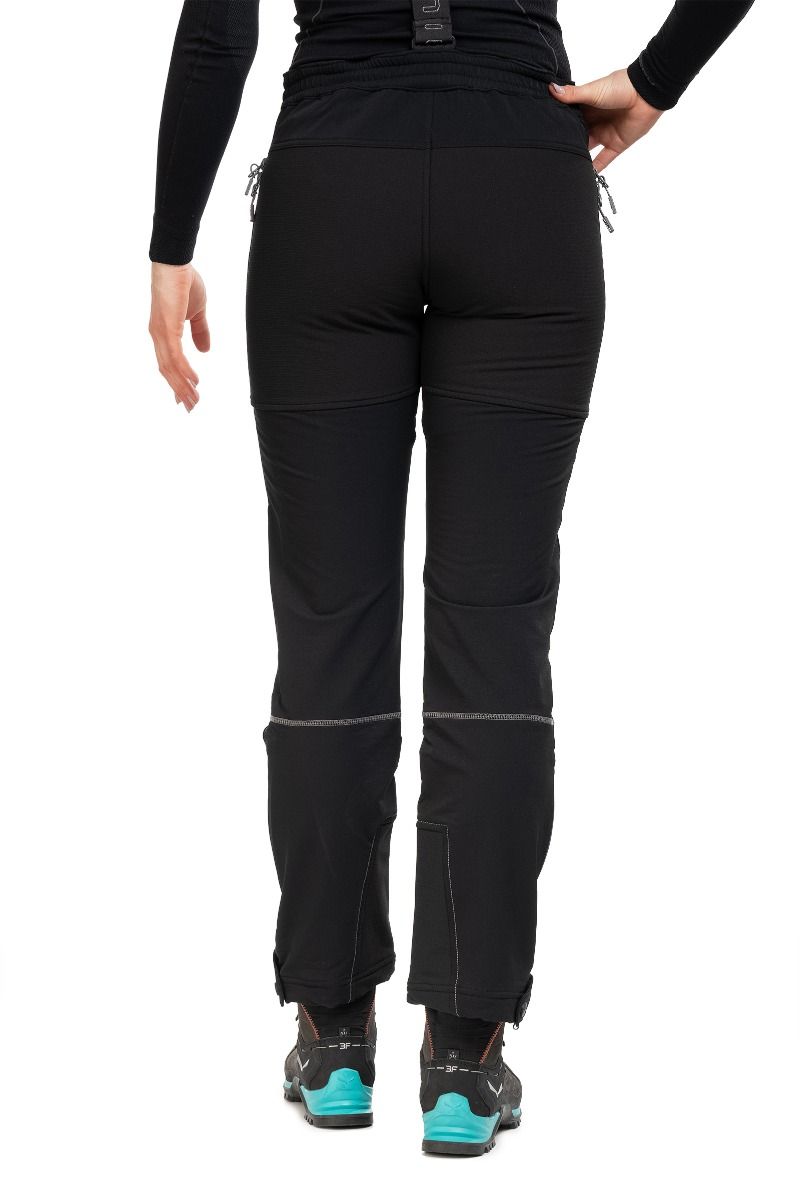 SPODNIE LAHORE WOMEN-BLACK-GREY