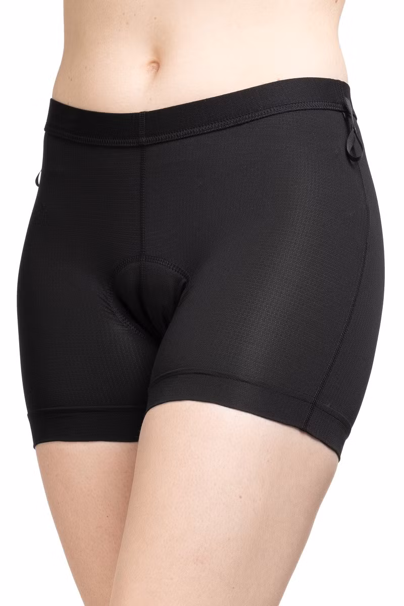 SPODENKI ROWEROWE Z WKŁADKĄ INNER WOMEN-BLACK