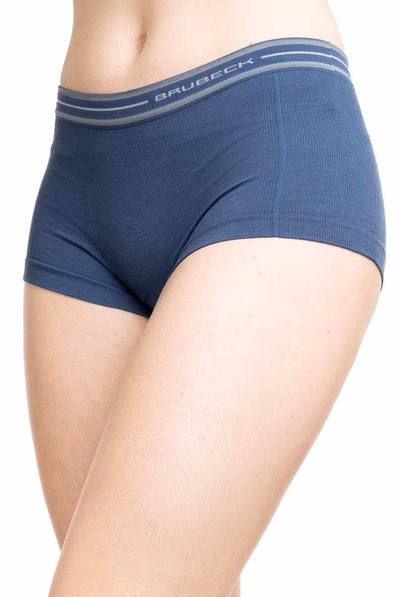 BOKSERKI ACTIVE WOOL BX10860-JEANS