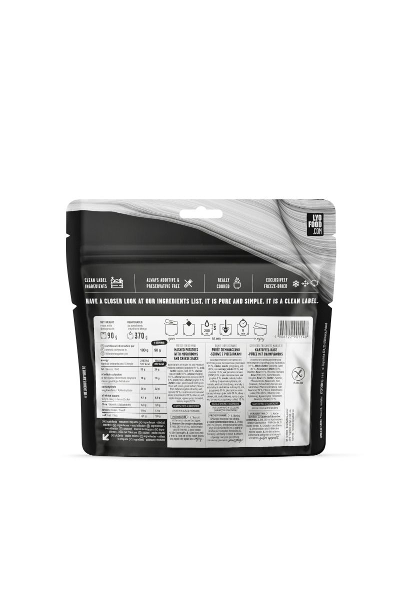 DANIE (222) MASH & CHEESE 90G