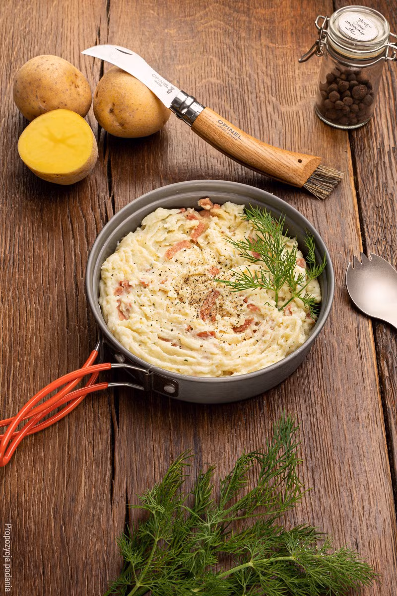 DANIE (574) PUREE ZIEMNIACZANE Z SZYNKĄ 190G