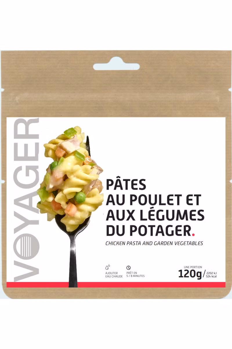 DANIE (583) MAKARON Z KURCZAKIEM I WARZYWAMI 125G