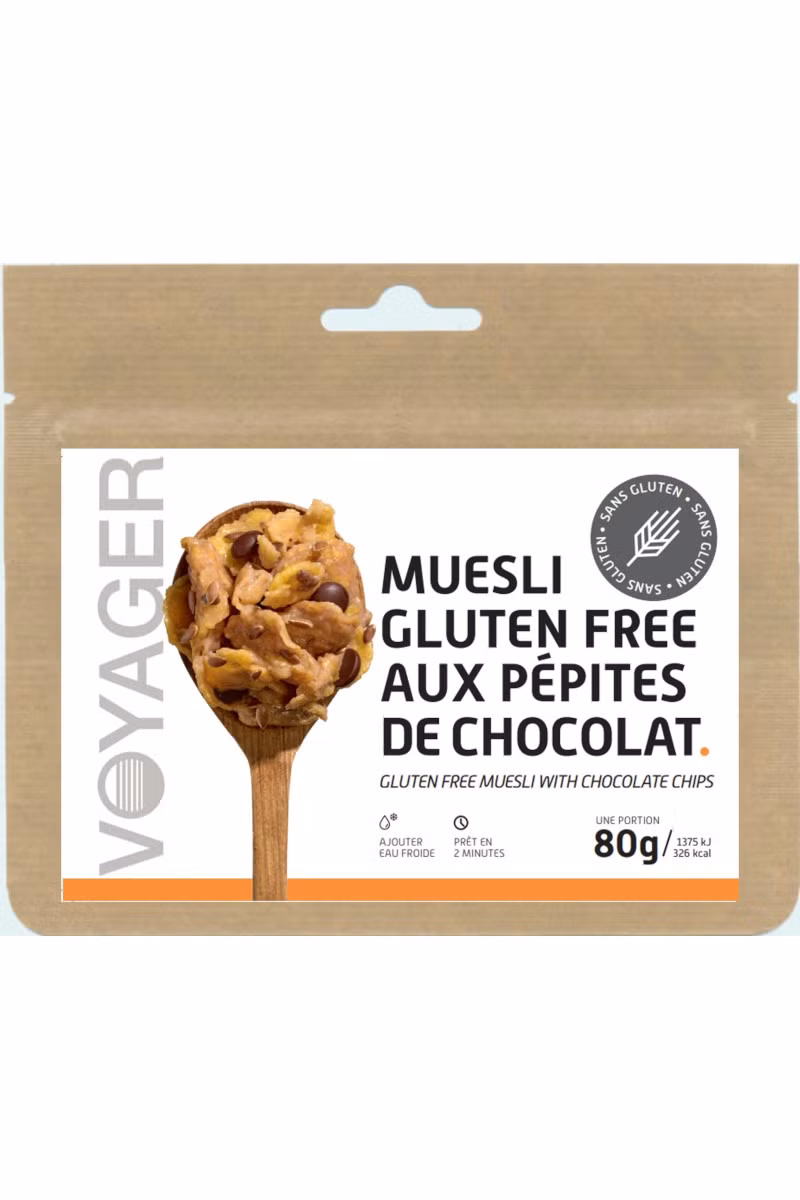 DANIE (589) MUSLI BEZGLUTENOWE Z KAWAŁKAMI CZEKOLADY 80G