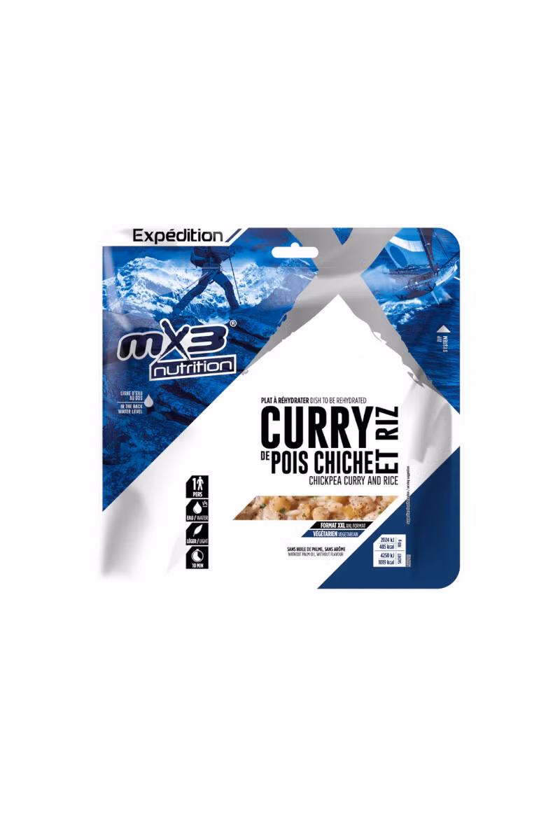 DANIE (821) RYŻ CURRY Z CIECIERZYCĄ 210G