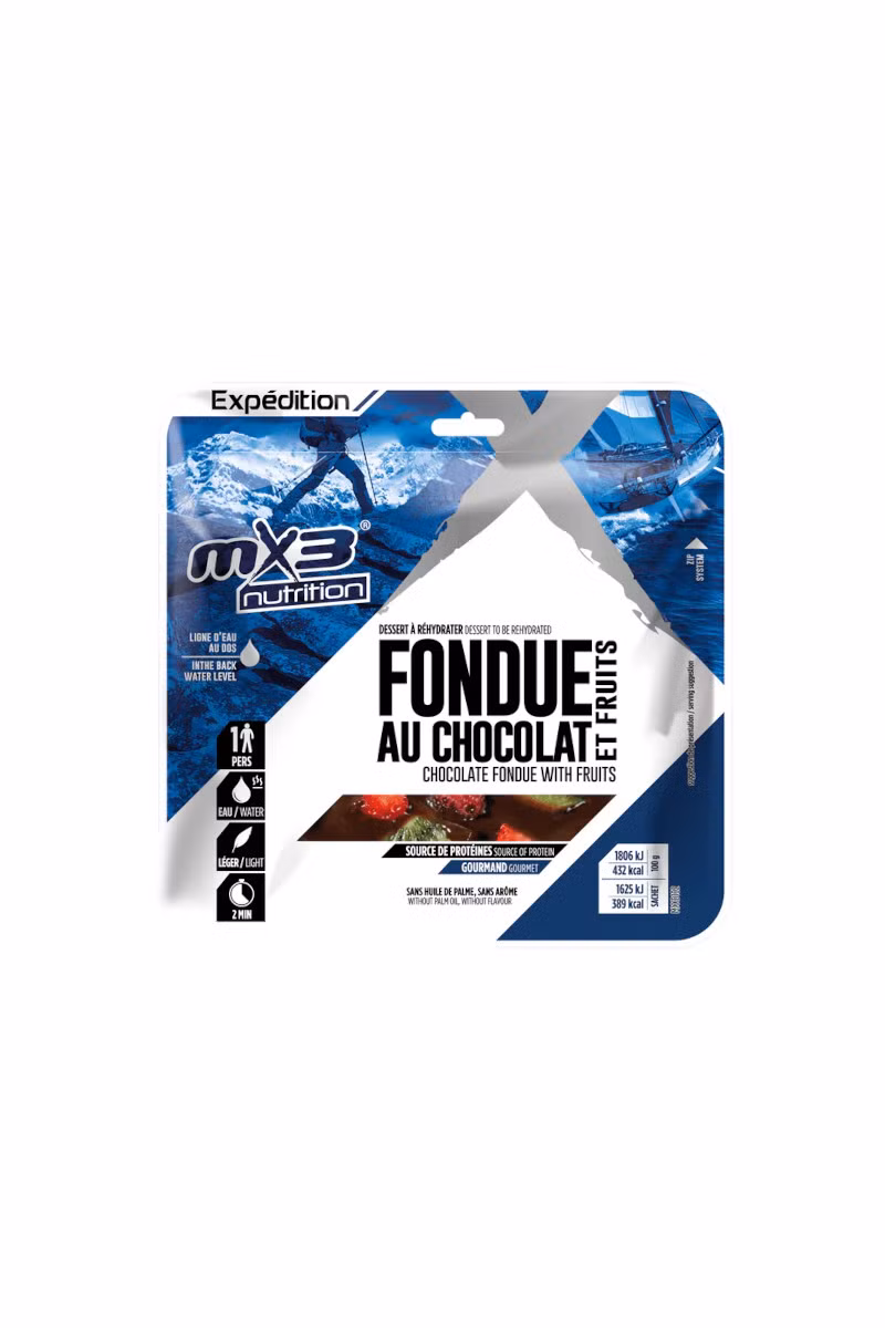 DANIE (825) FONDUE CZEKOLADOWE Z OWOCAMI 90G