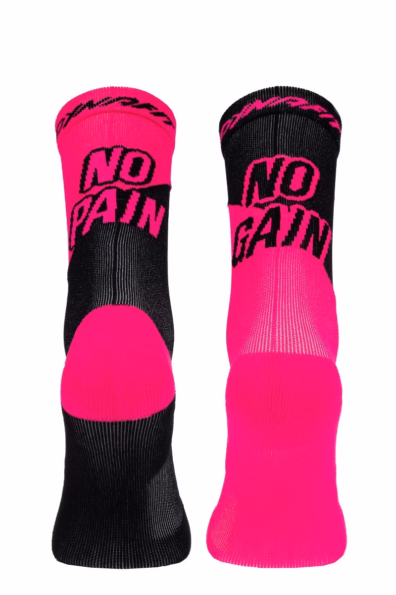 SKARPETY DO BIEGANIA NO PAIN NO GAIN-PINK GLO-0910