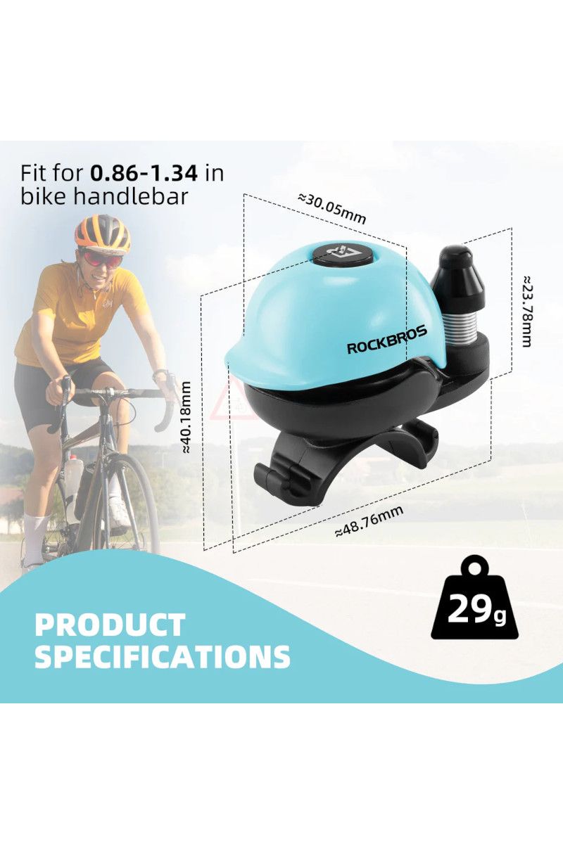 DZWONEK ROWEROWY HAT 7171000100-BLUE