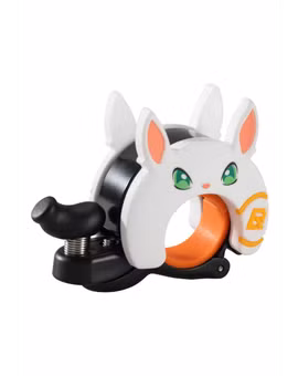 DZWONEK ROWEROWY RABBIT 340011002-WHITE