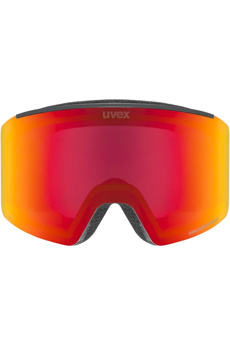 GOGLE IGNITE FM-BLACK MATT-MIRROR RED
