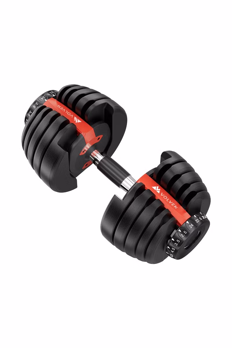 HANTEL REGULOWANY DO ĆWICZEŃ 2,5-24KG