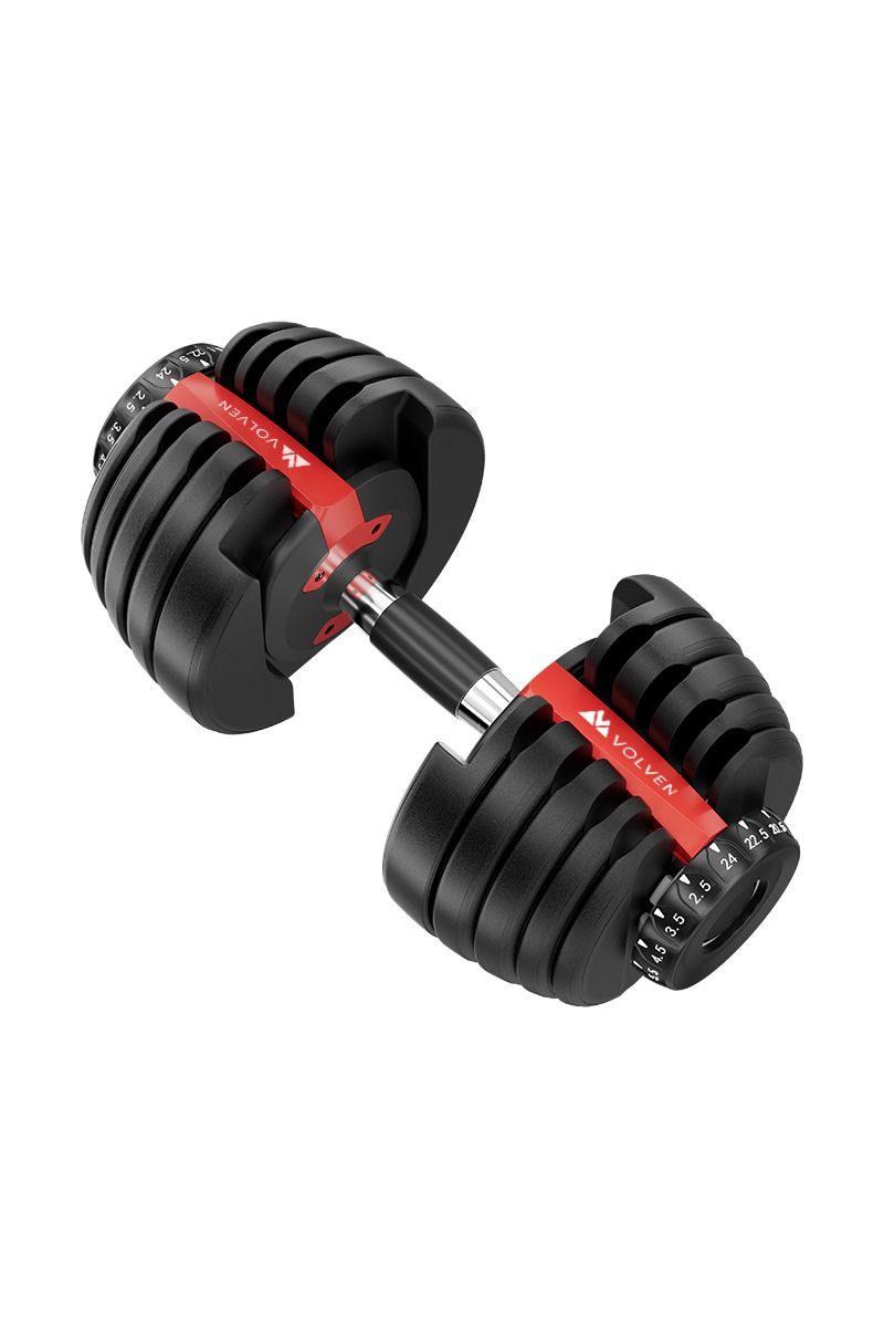 HANTEL REGULOWANY DO ĆWICZEŃ 2,5-24KG