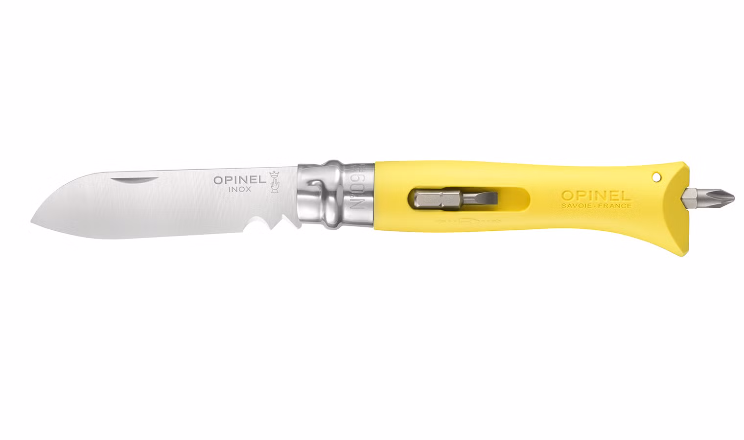 NÓŻ TURYSTYCZNY OPINEL DIY - YELLOW