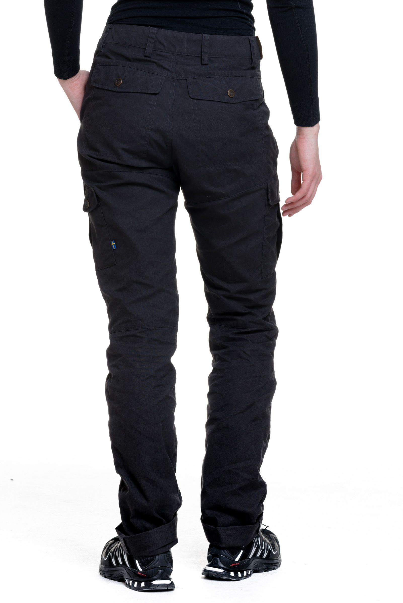 SPODNIE DAMSKIE KARLA PRO-030-DARK GREY WYTRZYMAŁE