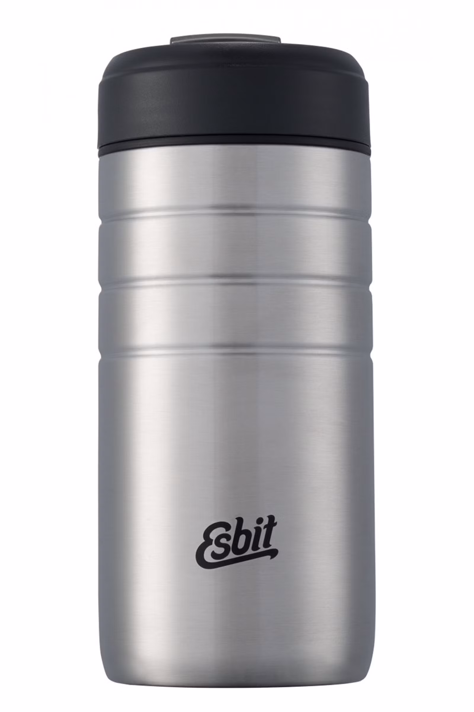KUBEK MAJORIS THERMO MUG FLIP TOP - STAINLESS STEEL