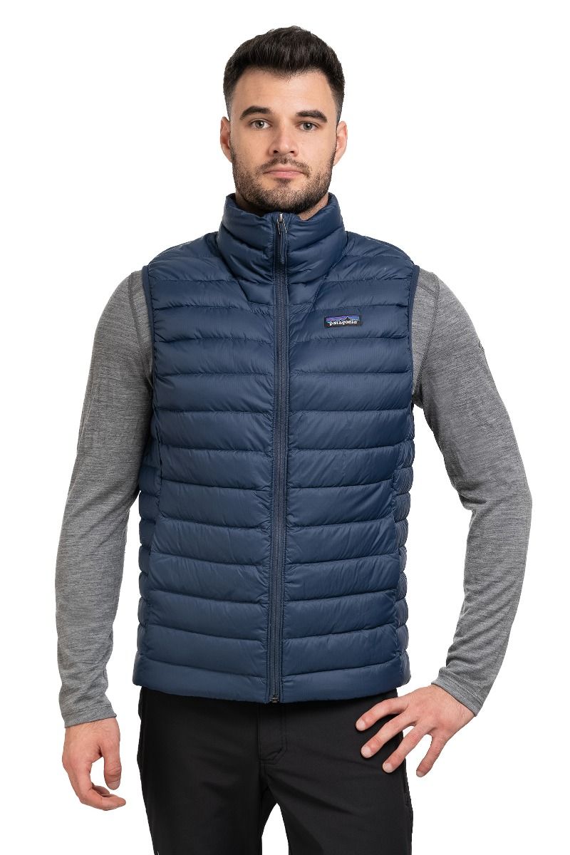 KAMIZELKA DOWN SWEATER-NEW NAVY