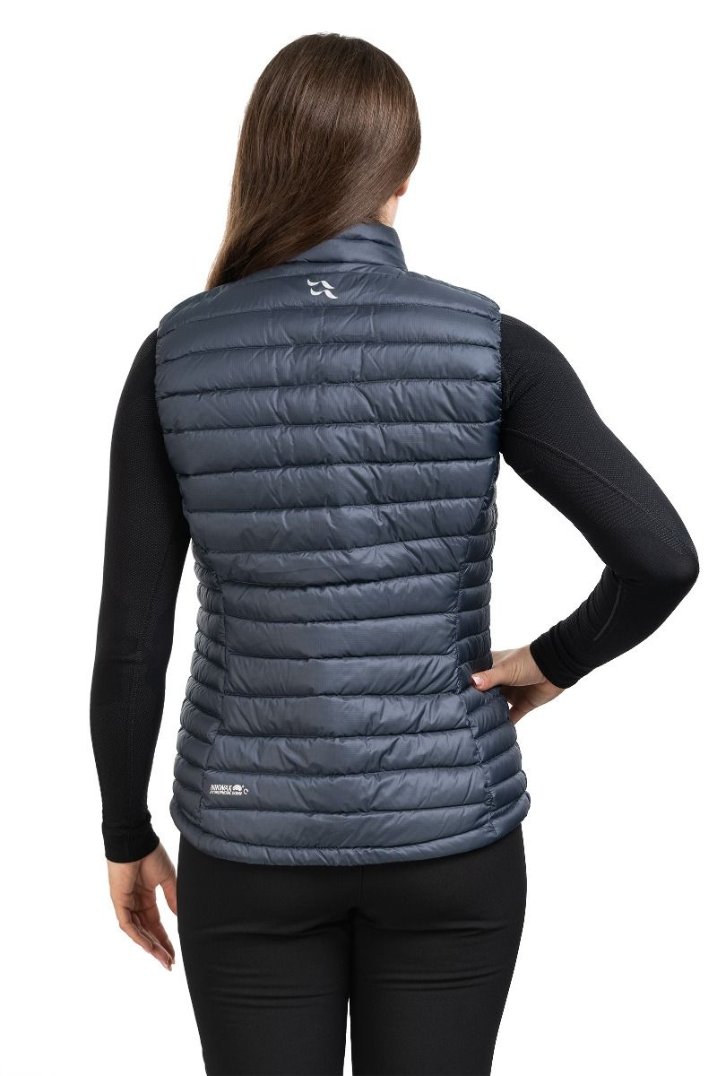 KAMIZELKA MICROLIGHT WOMEN-STEEL