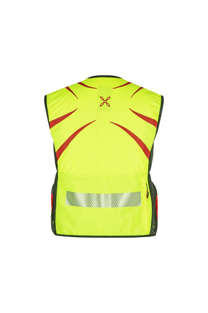 KAMIZELKA OPERATOR EVO 4 VEST-NEON YELLOW-RED