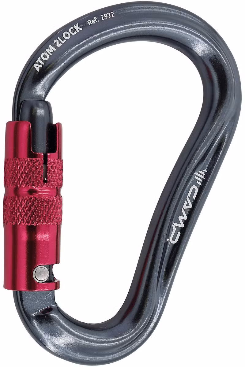 KARABINEK ATOM 2LOCK-GUN METAL