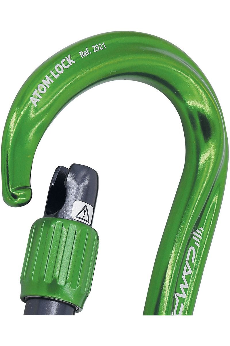 KARABINEK ATOM LOCK-GREEN