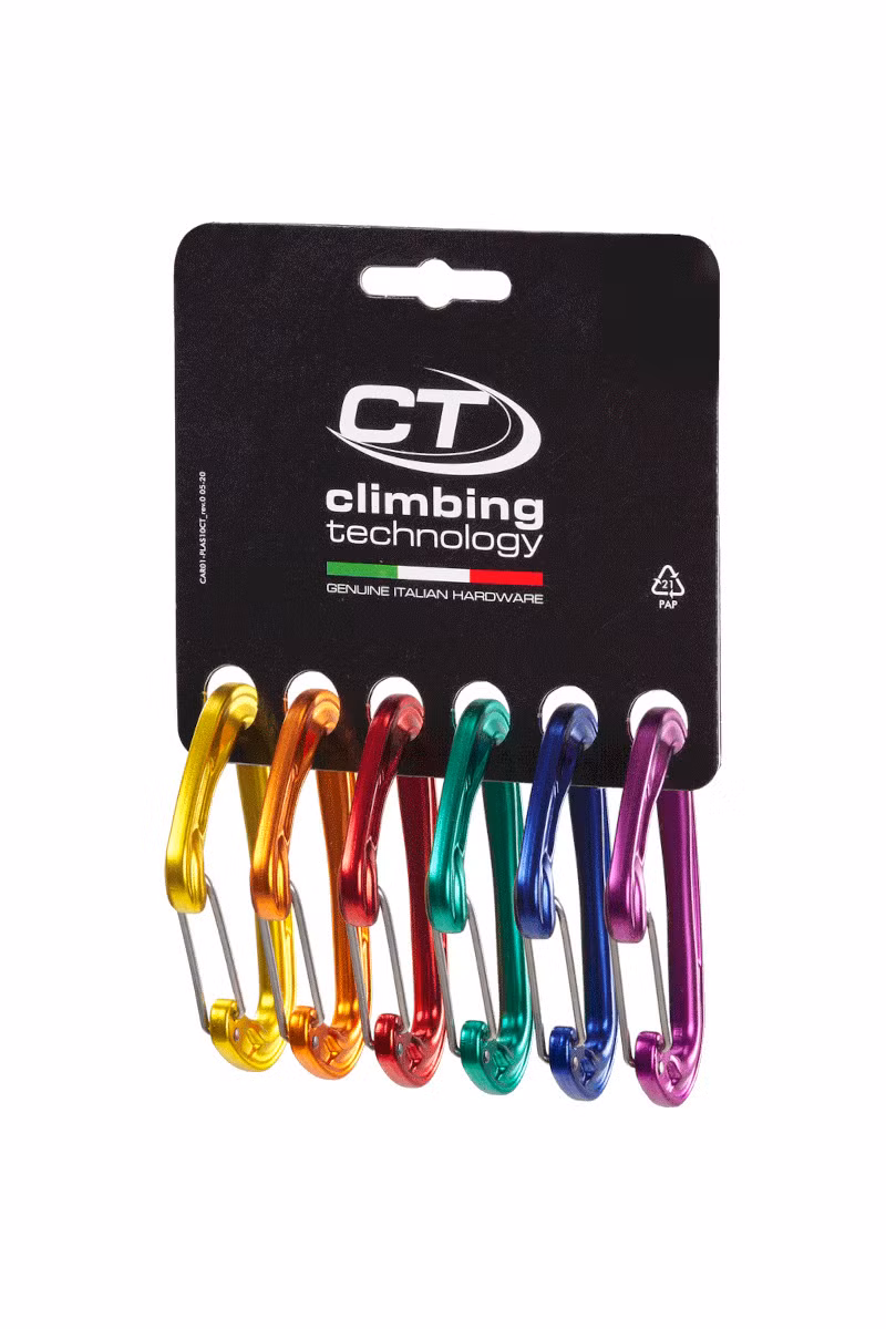 KARABINEK FLY-WEIGHT EVO 6 PACK -ASSORTED