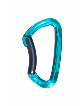KARABINEK LIME B -AQUAMARINE-ANTHRACITE