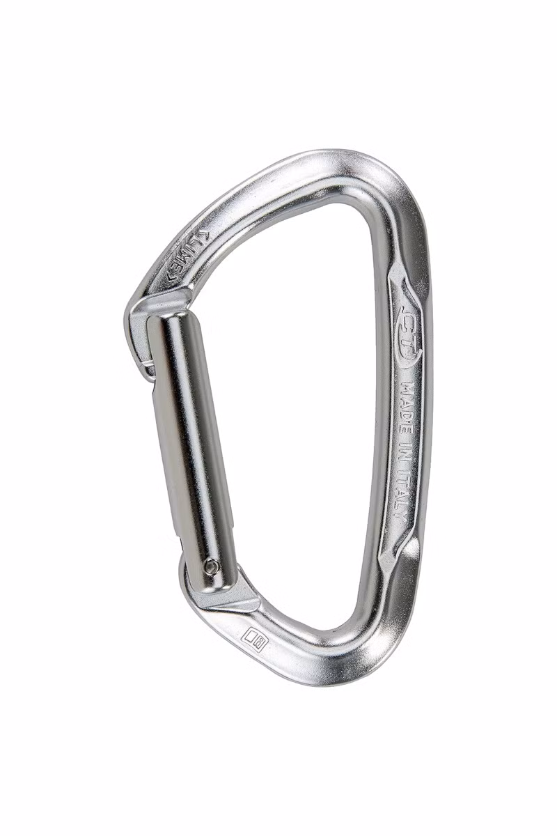 KARABINEK LIME S -SILVER