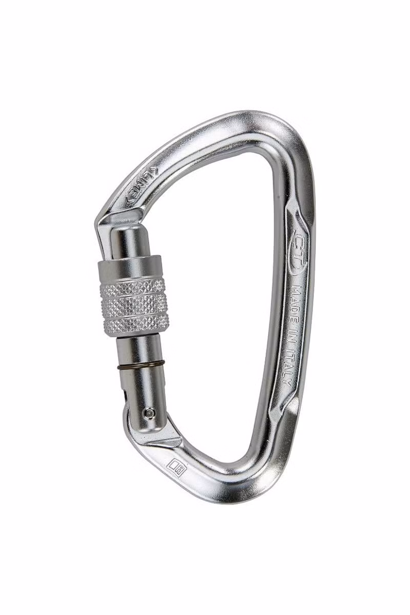 KARABINEK LIME SG -SILVER