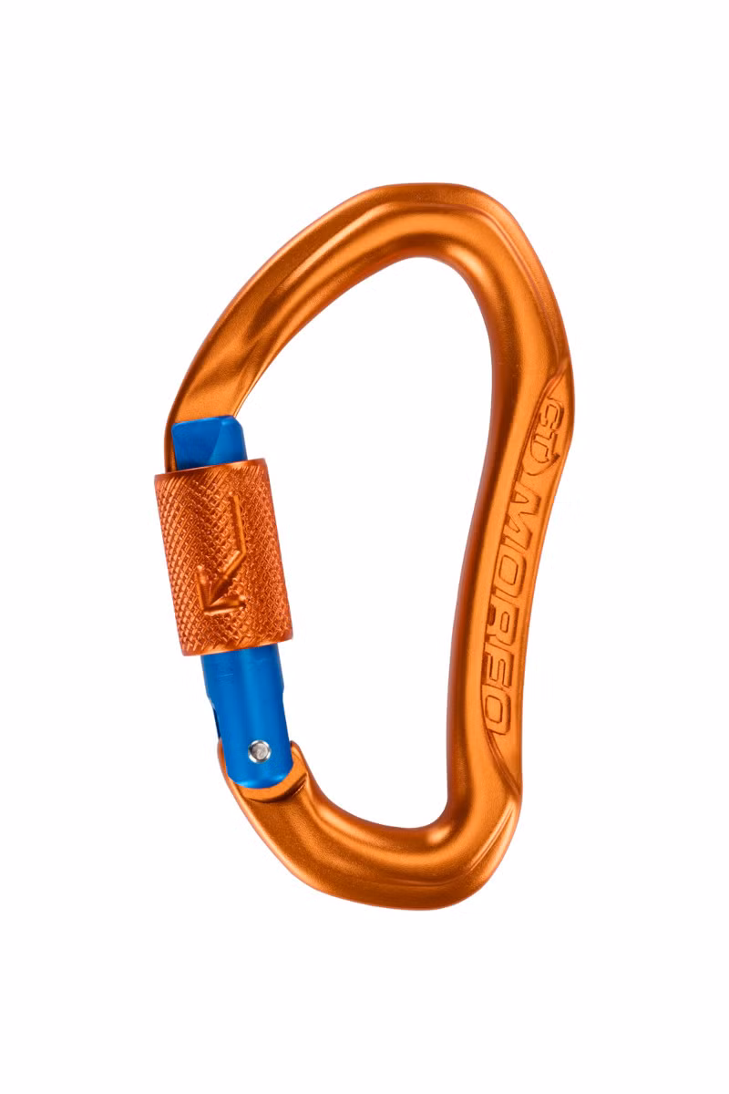 KARABINEK MORFO BG-ORANGE-BLUE