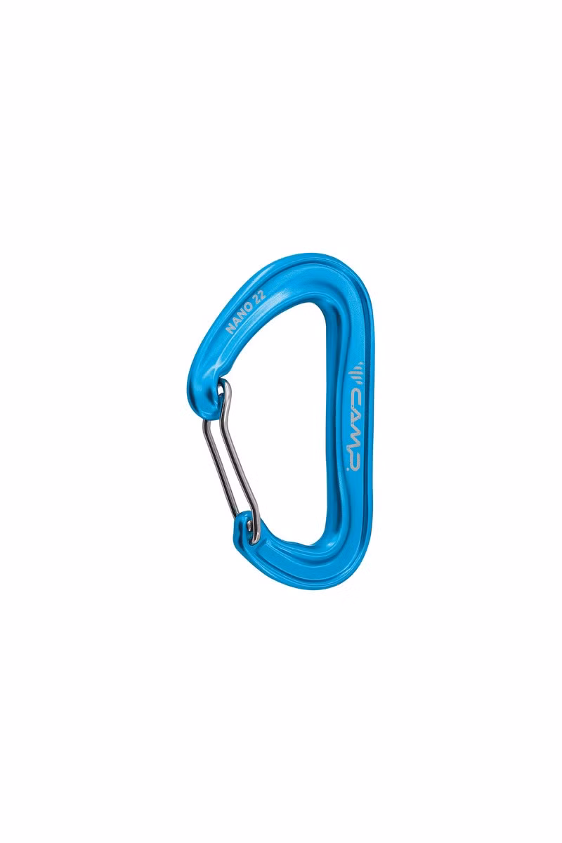 KARABINEK NANO 22-LIGHT BLUE