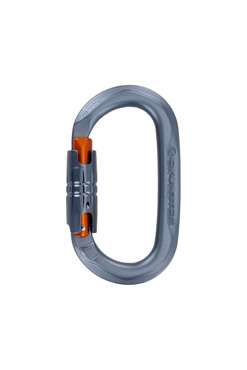 KARABINEK OBX WG-TITANIUM-GREY-ORANGE