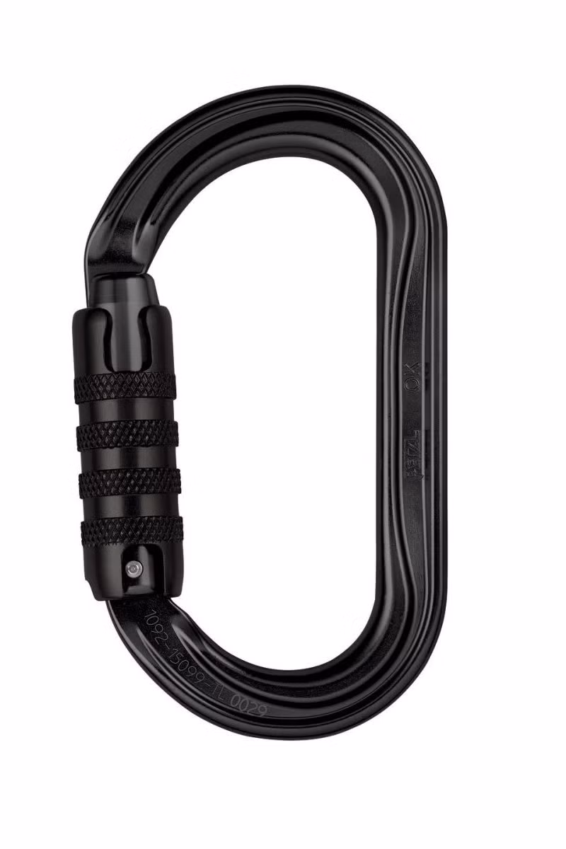 KARABINEK OK TRIACT LOCK CZARNY