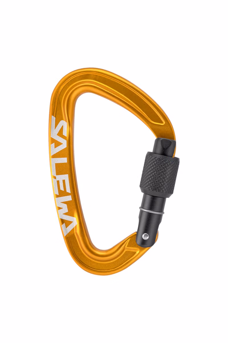 KARABINEK ORTLES SCREW-ORANGE