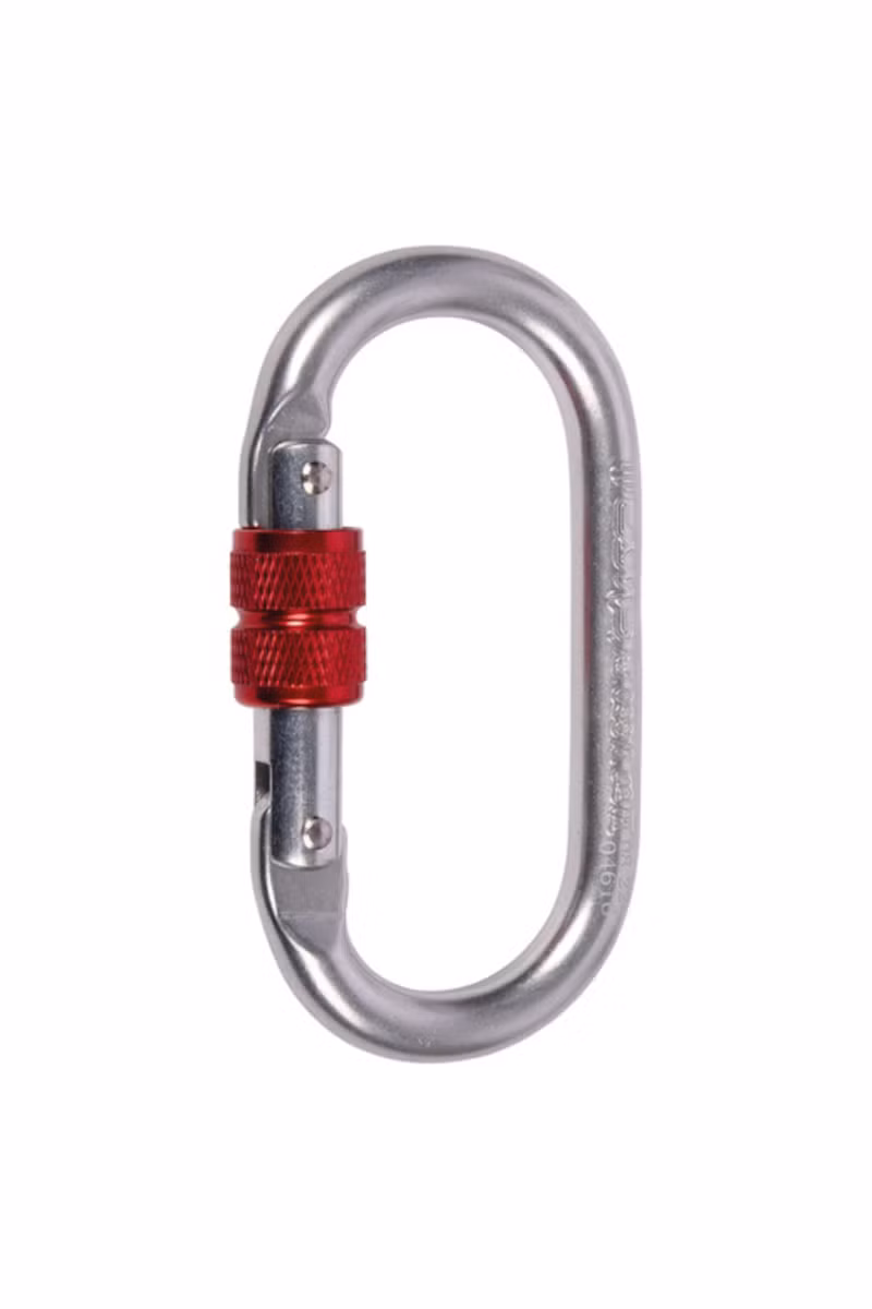 KARABINEK OVAL STANDARD LOCK 981E