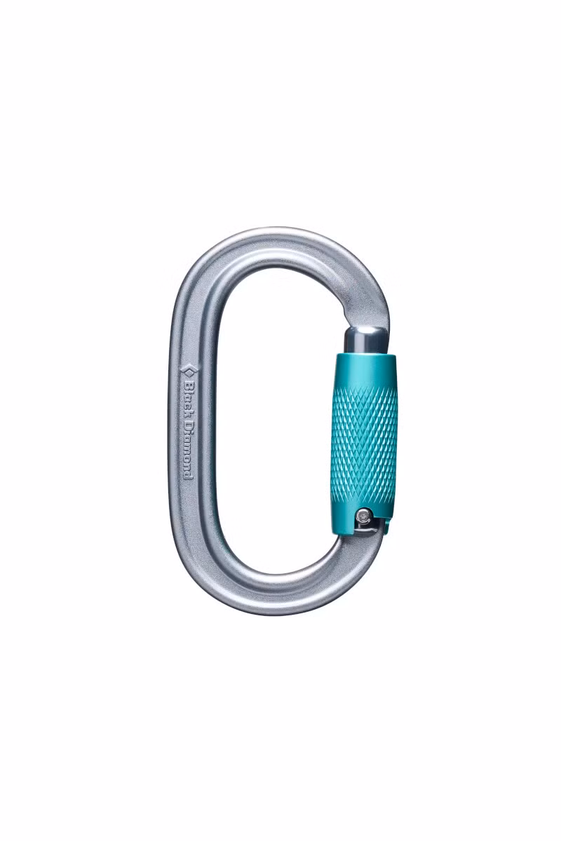 KARABINEK OVAL TRIPLE LOCK-POLISHED