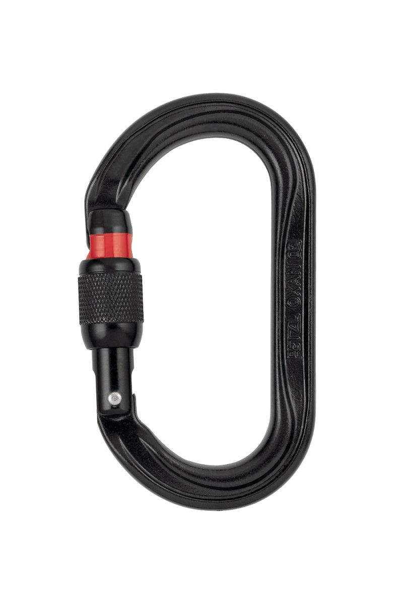 KARABINEK PETZL OXAN SCREW CZARNY