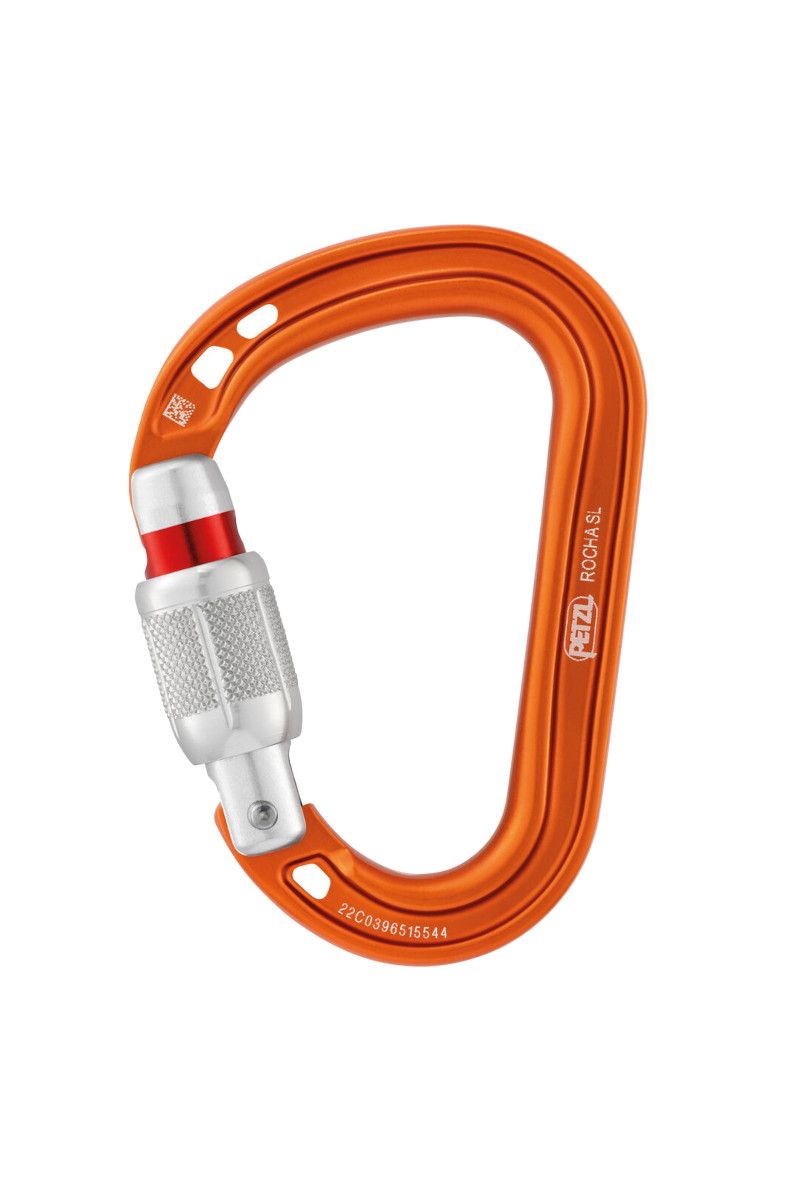 KARABINEK ROCHA SCREW-ORANGE