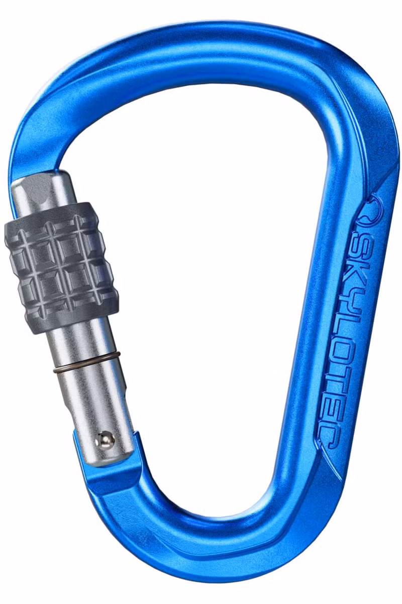 KARABINEK TONDO SG-ELECTRIC BLUE-TITANIUM