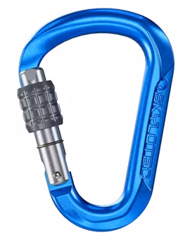 KARABINEK TONDO SG-ELECTRIC BLUE-TITANIUM