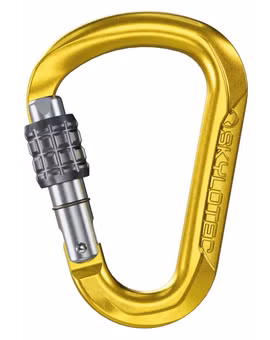 KARABINEK TONDO SG -MUSTARD-SILVER