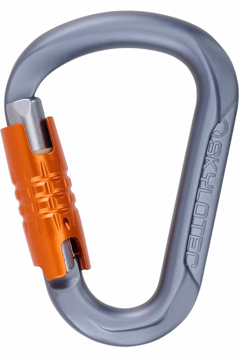 KARABINEK TONDO TG -GREY-ORANGE