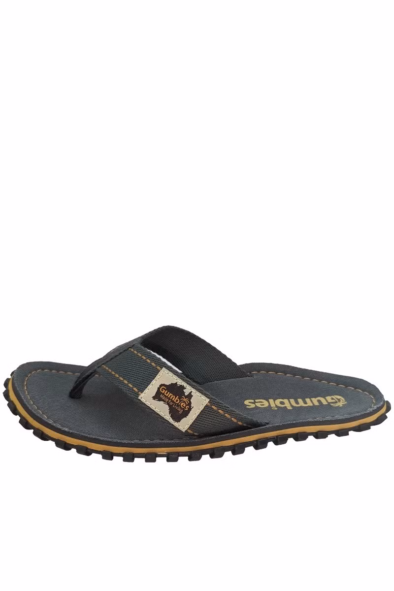 KLAPKI ISLANDER CANVAS FLIP-FLOPS-CLASSIC GREY