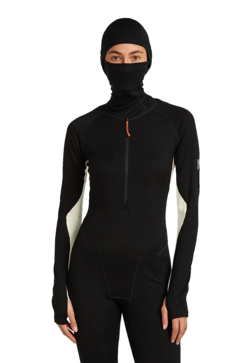 KOMBINEZON MERINO 200 OASIS+ WOMEN-BLACK-UNDYED-CB