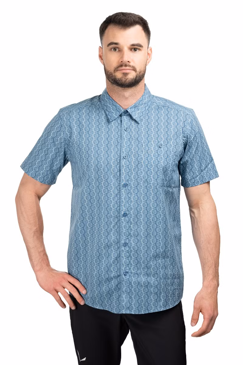 KOSZULA GO TO SHIRT-KALEIDOSCOPE: STILL BLUE