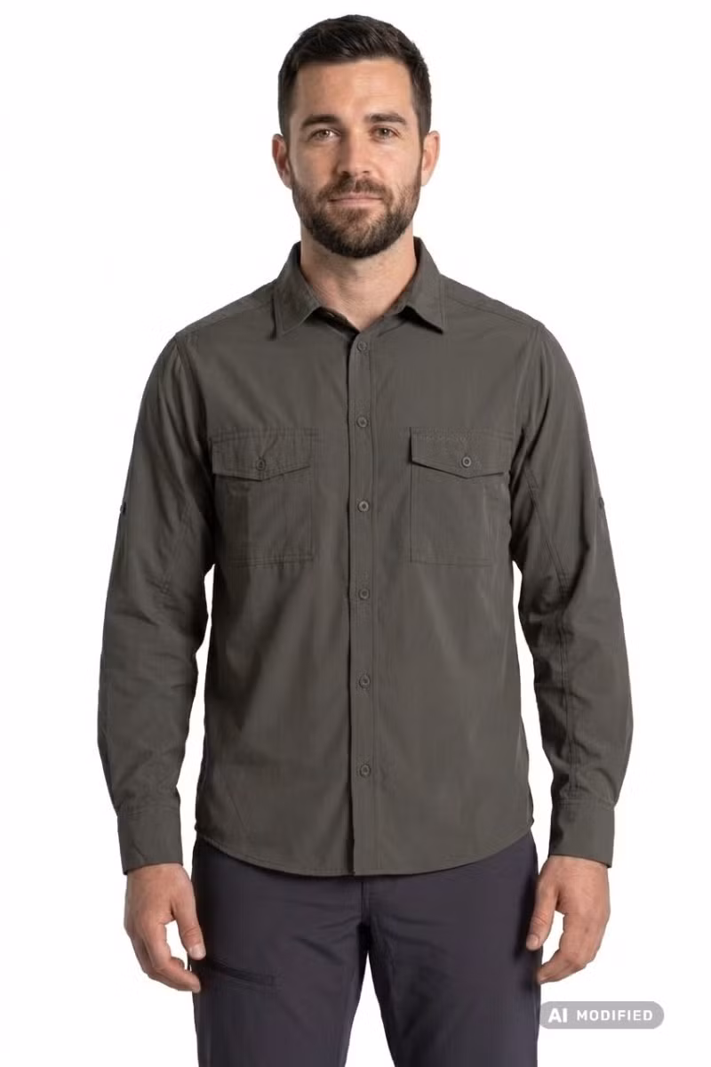 KOSZULA KIWI II LONG SLEEVED-CEDAR