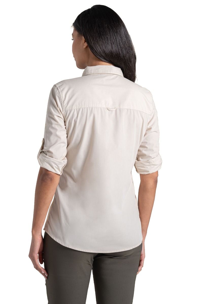 KOSZULA KIWI III LONG SLEEVED WOMEN-STONE