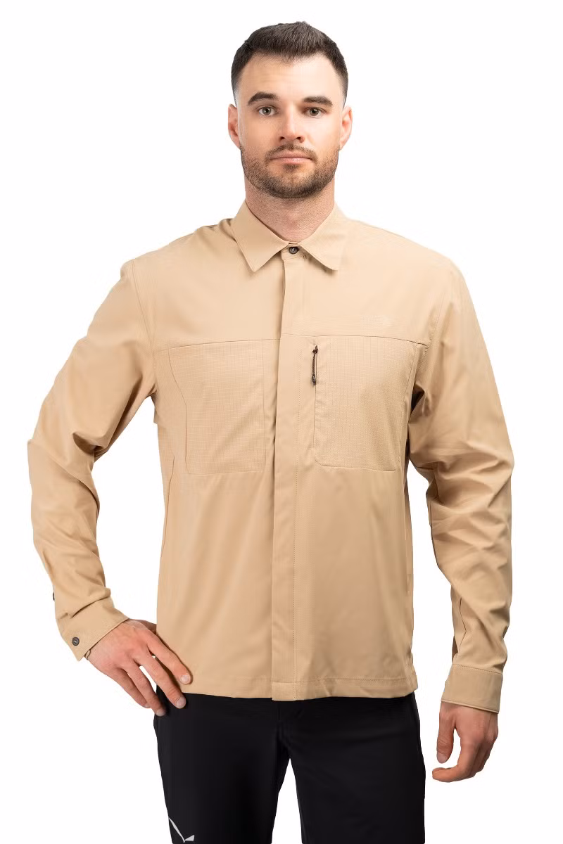 KOSZULA LS LIGHTRANGE SHIRT-KHAKI STONE